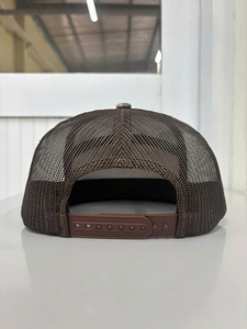 Casquette Trucker Injae Vina Camo en Maille à 6 Panneaux, Snapback Unisexe, Décontractée, d'Été, avec Logo Brodé, Ajustable - Product Image 4