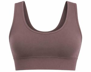 Women Yoga Set Scoop Neck Racerback Sleeveless Mid Waist Full Length Leggings Seamless Solid Color for Durable Eco-Friendly - Product Image 6