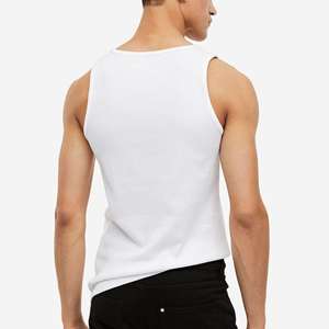 Débardeurs Homme de Haute Qualité en Gros, Personnalisables avec Logo, Vêtements de Sport Fitness Sans Manches, Singlet Stringer pour Entraînement en Salle de Sport - Product Image 3