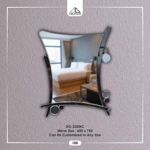 Espejo Contemporáneo con un Toque Artístico Moderno, Ideal para un Dormitorio o Sala de Estar con Estilo, Decoración Artística Ligera - Product Image 1