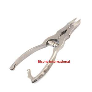 BISONS - Cortaúñas Manual de Doble Acción, 6 Pulgadas, Acero Inoxidable de Alta Resistencia, Herramienta Quirúrgica Ortopédica - Product Image 2