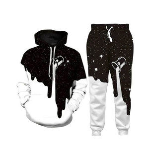 Conjunto Deportivo de Alta Calidad al por Mayor, Traje Deportivo Sublimado Liso, Trajes Deportivos para Hombre, Ropa Deportiva Cómoda - Product Image 3