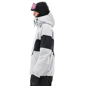 The Norrth Face Custom <b>Men</b> Grey Black Waterproof Ski Jacket Hooded Winter Thermal Snowboard Coat Outdoor Sports - Product Image 2