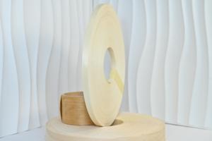 Rollo de Banda de Borde de Chapa de Álamo Blanco Ligero con Grano Fino para Uso en Decoración de Interiores - Product Image 5