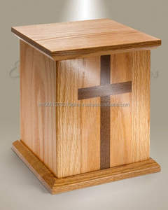 โกศงานศพขนาดใหญ่ทำด้วยมือสำหรับมนุษย์ขี้เถ้าโกศที่ระลึกจากไม้หรือโกศสำหรับเผาขี้เถ้า - Product Image 3