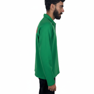 Camisa Polo de Rugby de Manga Larga para Hombre de Alta Calidad - Duradera, Cómoda e Ideal para Uso Casual, Estilo Atlético - Product Image 3