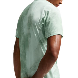 Camiseta de Manga Corta para Hombre, Cuello Redondo, Color Verde Menta, Algodón, Corte Regular, Suave, Transpirable, Impresión Serigráfica, Secado Rápido, Venta al Por Mayor - Product Image 4