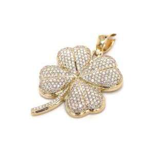 จี้เงินประดับมอสซาไนต์สไตล์ฮิปฮอปแฟชั่นสำหรับผู้ชาย เครื่องประดับหรูหรา แร็ปเปอร์สุดเทรนด์ ระยิบระยับ ขายส่ง - Product Image 1