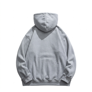 เสื้อฮู้ดดี้สีเทาเมลานจ์พรีเมียมเนื้อหนา - ผ้าฟลีซเนื้อนุ่มสไตล์สตรีทแวร์ - Product Image 2