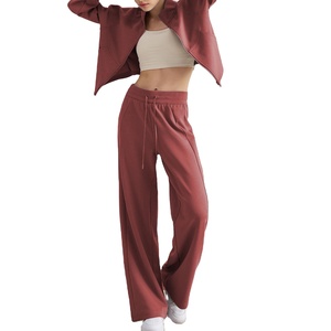 Durable flexible suave al tacto estirable calidad premium Jogger pantalones pesados diferentes 3 piezas chándales transpirables - Product Image 1