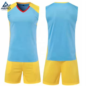 Unisex Men's Adult Sportswear 100% Polyester Quick Dry <b>Volleyball</b> Uniform <b>Sets</b> Custom Design Top Selling Low Price Printed Style - Product Image 4