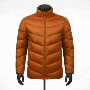 Men's Winter <b>Waterproof</b> Breathable Thick Warm Puffer <b>Jacket</b> with Hood Soft <b>Padding</b> Bubble <b>Jackets</b> Customizable Colors Sizes - Product Image 1