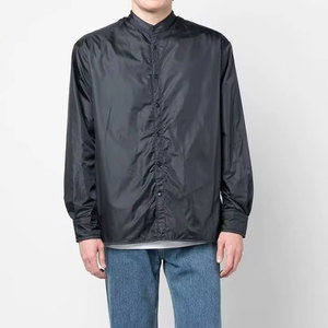 Veste de coach pour hommes, qualité supérieure, respirante, écologique, coupe-vent, chauffante, vêtements d'hiver décontractés, logo personnalisé sur le devant - Product Image 2