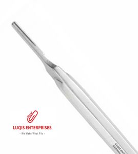 Manche de bistouri Barron en acier inoxydable, manche de couteau chirurgical réutilisable, autoclavable, instrument médical - Product Image 2