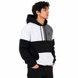 Custom Oversized Hoodies Heavy Cotton Blend Sweatshirt <b>Thick</b> <b>Fleece</b> Winter Clothing Wholesale Factory Direct Supplier - Product Image 2