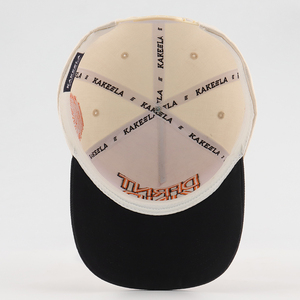 Casquettes de baseball personnalisées en gros, 5 panneaux, broderie 3D, pour hommes, sports de plein air, impression - Product Image 5