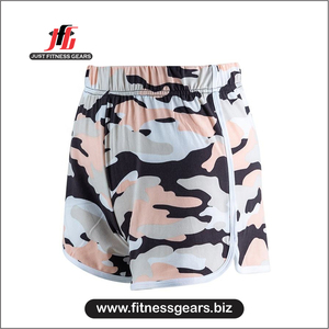 JUST FITNESS GEARS Pantalones Cortos Deportivos de Poliéster Transpirables de Verano para Mujer, Estilo Holgado, Diseño de Delfín, Venta al por Mayor - Product Image 2