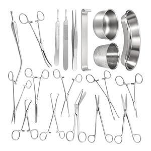 ชุดเครื่องมือผ่าตัดคลอดแบบซีซีเรียน ARISTON AI-Cesarean Instrument Set-01 ทำจากเหล็กกล้า สำหรับการผ่าตัดคลอดแบบซีซีเรียน ใช้ในงานสูติศาสตร์ ได้รับมาตรฐาน CE - Product Image 1