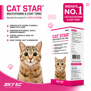 Tónico Nutricional Multivitamínico para Gatos y Gatitos Safe Cat Star, 200 ml, Sin Granos, para Todas las Razas y Edades, Salud de la Piel, Superventas - Product Image 2