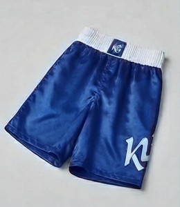 Pantalones Cortos de Artes Marciales Mixtas Unisex Azules de Poliéster/Algodón con Logotipo Frontal Blanco, Impresión por Sublimación, Corte Holgado, Secado Rápido, para Adultos - Product Image 4