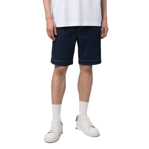 Original <b>Denim</b> Men's Jeans Shorts Mid Waist Straight Legged Customizable <b>Denim</b> Shorts for Men Polyester/Cotton <b>Material</b> - Product Image 2