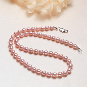 Collar de Perlas de Agua Dulce Barrocas de Alta Calidad, Producto de Origen, Venta al por Mayor de Zhuji - Product Image 2