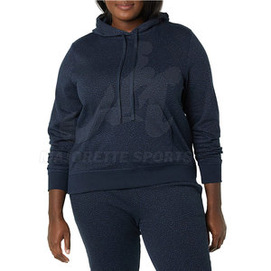 Sweat-shirts à capuche pour femmes, coupe ergonomique, sans coutures, tissu haute performance, service OEM, impression de logo personnalisée - Product Image 3