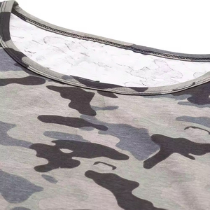 Camiseta SPORTEX WEARS Personalizada, Corte Regular, Cuello Redondo, Estilo Vintage, Lavada, 100% Algodón Grueso de 240g, Camuflaje Real Tree Digital para Hombre - Product Image 4