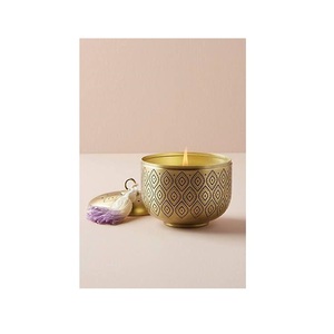 Contenedor de Velas de Acero Inoxidable de Lujo en Diferentes Colores, Listo para Enviar - Product Image 1
