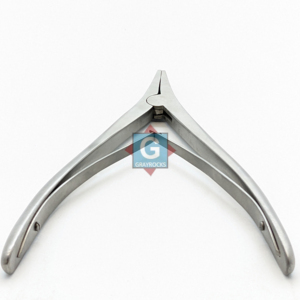 Pinzas de reducción ósea de acero inoxidable con punta ranurada, dispositivo médico manual de clase I, certificado CE, para cirugía general - Product Image 1