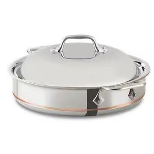 Olla Multiusos de Metal Aislada para Servir, para Cocina, Mesa de Comedor, Almacenamiento de Alimentos, Uso Diario - Product Image 6