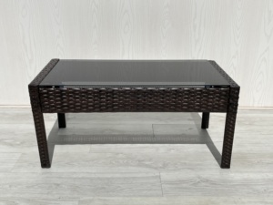 Vietnam Factory Top Notch Quality Modern Outdoor 4-Piece <b>Rattan</b> <b>Sofa</b> Set with Polyester Cushions for Garden Furniture Patio - Product Image 4