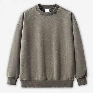 เสื้อสเวตเชิ้ตคอกลมผู้ชาย แขนยาว ผ้าฝ้ายฟลีซ ซับในกันเป็นขุย ทรงปกติ ขายส่ง เหมาะสำหรับฤดูหนาว - Product Image 3
