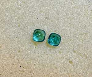 Émeraudes naturelles zambiennes, taille Sugarloaf, pierres précieuses vertes, pierres brutes pour la création de bijoux, bagues, pendentifs, haute qualité - Product Image 4