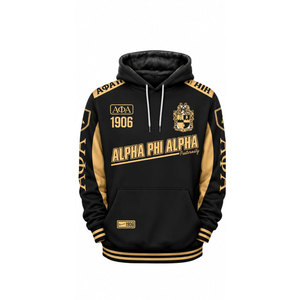 Sudadera con Capucha de la Fraternidad Alpha Phi Alpha, Sudadera con Letras Griegas para Hombre, Ropa de Hermandad, Regalo para Alumni de HBCU, Estilo de Vida Griego Negro - Product Image 5