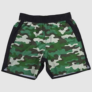 Blaze Fight Wear Custom Men's Athletic Sports Gym Shorts Cintura media Comodidad Cintura elástica Sólido Fitness Poliéster Spandex - Product Image 5