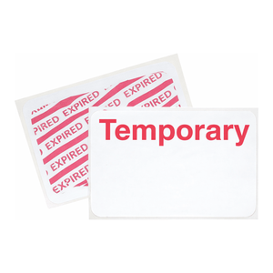 Brady SecurAlert - Tarjetas de Identificación Temporales Adhesivas para Visitantes, para Escuelas, Hospitales y Laboratorios - Product Image 3