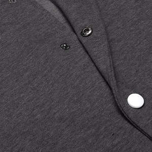 Chaqueta Varsity de Lona para Hombre, Estilo Moderno, Cuello Alto, Estilo Urbano, Informal y para Actividades al Aire Libre - Product Image 6