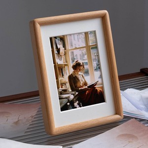 Minimalist Natural Wood Photo <b>Frame</b> Rectangle Vertical Tabletop Eco-Friendly Design - Product Image 1