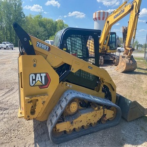 CAT 289D3 Skid Steer Loader with Rubber <b>Tracks</b> and Strong Engine | Reliable Compact Construction Machine for Heavy Duty Use - Product Image 3