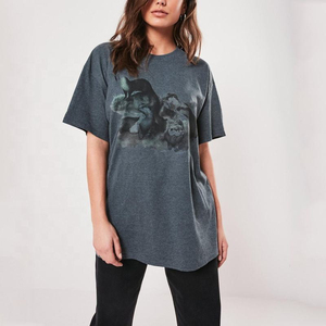 Camiseta Personalizada para Mujer, de la Mejor Calidad, Diseño Personalizado, Manga Corta, Algodón Liso Barato, Camiseta Promocional para Mujer - Product Image 1
