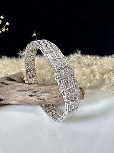 Pulsera Clásica de Platino con Diamantes, Corte Hexagonal, Diamantes Naturales, Joyería de Boda para Mujer, Certificada por GIA - Product Image 2