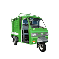 Tricycle électrique haute performance à benne ouverte, moteur brushless 2000W/3000W, charge utile 300-400kg, vitesse maximale 30km/h, 48V, homologué CEE