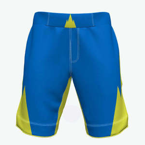 Pantalones Cortos de Gimnasio Estilo High Street MMA, Logotipo y Diseño Personalizados, Venta al por Mayor, Algodón y Poliéster, Patrón Sólido, Crea Tus Propios Pantalones Cortos de MMA - Product Image 4