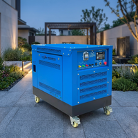 5kVA 10kVA 12kVA 15kVA 20kVA Elektrostart Industrie-Benzingenerator 1/3 Phasen Fabrik LPG/Erdgas Stromerzeugungsanlage