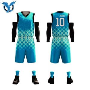 Conjuntos de uniforme deportivo para baloncesto, nuevo diseño juvenil, Reversible, de alto rendimiento - Product Image 3