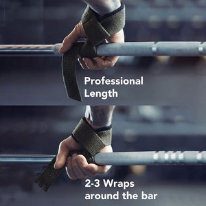 Bandes de poignet professionnelles pour la musculation, le powerlifting et l'entraînement en salle de sport, de haute qualité, unisexes. - Product Image 5