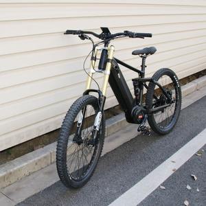 Venta al por Mayor de Bicicletas Eléctricas de Suspensión Completa Fabricadas en China, Bicicleta Eléctrica de 27.5 Pulgadas, 1000w Bafang - Product Image 1