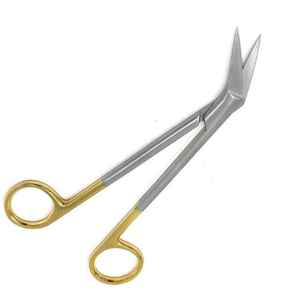 กรรไกรเมทเซนบาุมสแตนเลสเยอรมัน แบบโค้งสองด้าน ดีไซน์ลาแกรนจ์ อุปกรณ์สำหรับงานทันตกรรม - Product Image 4