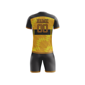 Maillot de football personnalisé en gros, impression numérique, ensemble complet, polyester, séchage rapide, manches courtes - Product Image 6